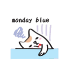 Cat say！-Working is hard（個別スタンプ：1）