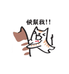 Cat say！-Working is hard（個別スタンプ：29）