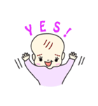たれまゆ赤ちゃん（個別スタンプ：21）