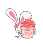 Rini Rabbit in a cup（個別スタンプ：2）