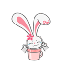 Rini Rabbit in a cup（個別スタンプ：5）