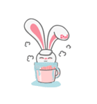 Rini Rabbit in a cup（個別スタンプ：23）
