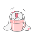 Rini Rabbit in a cup（個別スタンプ：31）