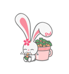 Rini Rabbit in a cup（個別スタンプ：36）