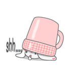 Rini Rabbit in a cup（個別スタンプ：37）
