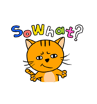 Little Orange cat（個別スタンプ：5）