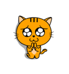 Little Orange cat（個別スタンプ：13）