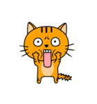 Little Orange cat（個別スタンプ：14）