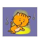 Little Orange cat（個別スタンプ：23）