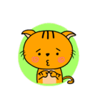 Little Orange cat（個別スタンプ：24）