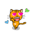 Little Orange cat（個別スタンプ：27）