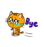 Little Orange cat（個別スタンプ：39）