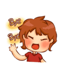 青年の元気で幸せを伝えよう！（個別スタンプ：40）