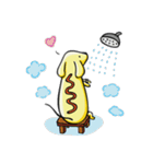Funny Daily life of Burbur（個別スタンプ：4）