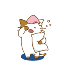 まるっとにゃんこの生態（個別スタンプ：5）