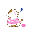 まるっとにゃんこの生態（個別スタンプ：13）