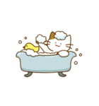 まるっとにゃんこの生態（個別スタンプ：23）