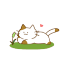まるっとにゃんこの生態（個別スタンプ：25）