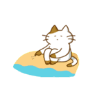 まるっとにゃんこの生態（個別スタンプ：26）