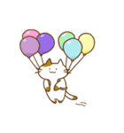 まるっとにゃんこの生態（個別スタンプ：35）