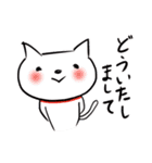 ねこですけど（敬語）（個別スタンプ：4）