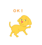ハート鼻の子犬（個別スタンプ：37）