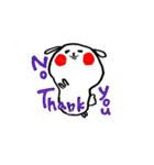 白いモフモフたち（個別スタンプ：31）