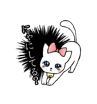 少女漫画風劇画調〜光子と闇子と時々猫〜（個別スタンプ：37）