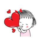 Sweet poppy love（個別スタンプ：32）
