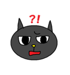 ねこ顔（個別スタンプ：4）