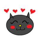 ねこ顔（個別スタンプ：22）