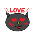 ねこ顔（個別スタンプ：38）