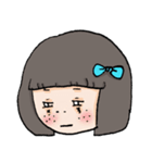 Triplets Girl（個別スタンプ：4）