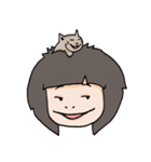 Triplets Girl（個別スタンプ：7）