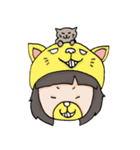 Triplets Girl（個別スタンプ：33）