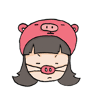 Triplets Girl（個別スタンプ：35）