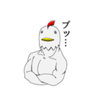 ブロイラーマスク（個別スタンプ：16）