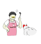 ブロイラーマスク（個別スタンプ：27）