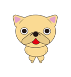 happy minidog（個別スタンプ：1）