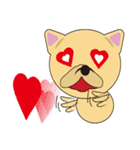 happy minidog（個別スタンプ：25）