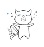 ジト目なネコ（個別スタンプ：21）