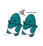笑っシャーク（個別スタンプ：6）