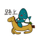 笑っシャーク（個別スタンプ：7）