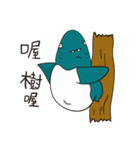 笑っシャーク（個別スタンプ：17）