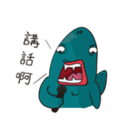 笑っシャーク（個別スタンプ：25）