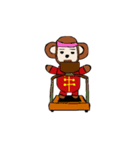 Momo - Monkey New Year（個別スタンプ：28）