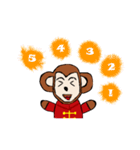 Momo - Monkey New Year（個別スタンプ：30）