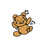 ボロクマくんの華麗なる日々（個別スタンプ：9）