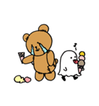 ボロクマくんの華麗なる日々（個別スタンプ：25）