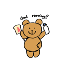 ボロクマくんの華麗なる日々（個別スタンプ：31）